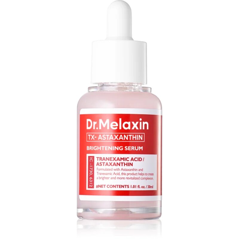 Dr. Melaxin TX Astaxanthin Brightening Ampoule serum za osvetljevanje za poenotenje tona kože 30 ml