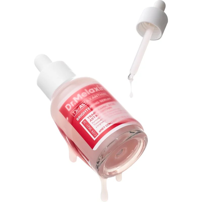 Dr. Melaxin TX Astaxanthin Brightening Ampoule serum za osvetljevanje za poenotenje tona kože 30 ml