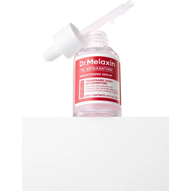 Dr. Melaxin TX Astaxanthin Brightening Ampoule serum za osvetljevanje za poenotenje tona kože 30 ml