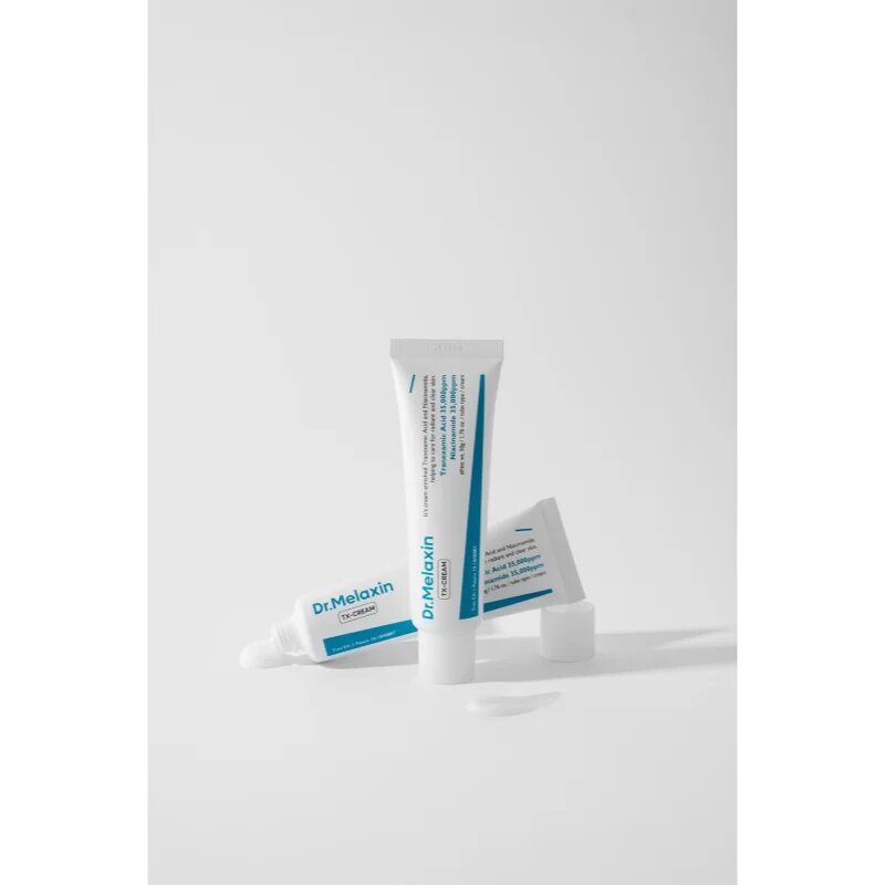 Dr. Melaxin TX Cream vlažilna in posvetlitvena krema za obraz za krepitev kožne pregrade 50 ml