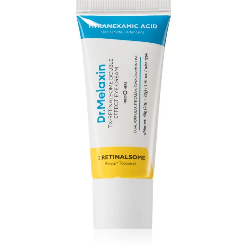 Dr. Melaxin TX Retinalsome Double Effect Eye Cream krema za osvetljevanje predela okoli oči proti znakom staranja 40 g
