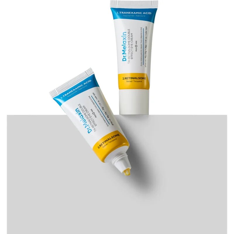 Dr. Melaxin TX Retinalsome Double Effect Eye Cream krema za osvetljevanje predela okoli oči proti znakom staranja 40 g