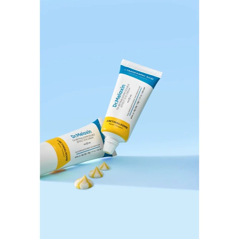 Dr. Melaxin TX Retinalsome Double Effect Eye Cream krema za osvetljevanje predela okoli oči proti znakom staranja 40 g