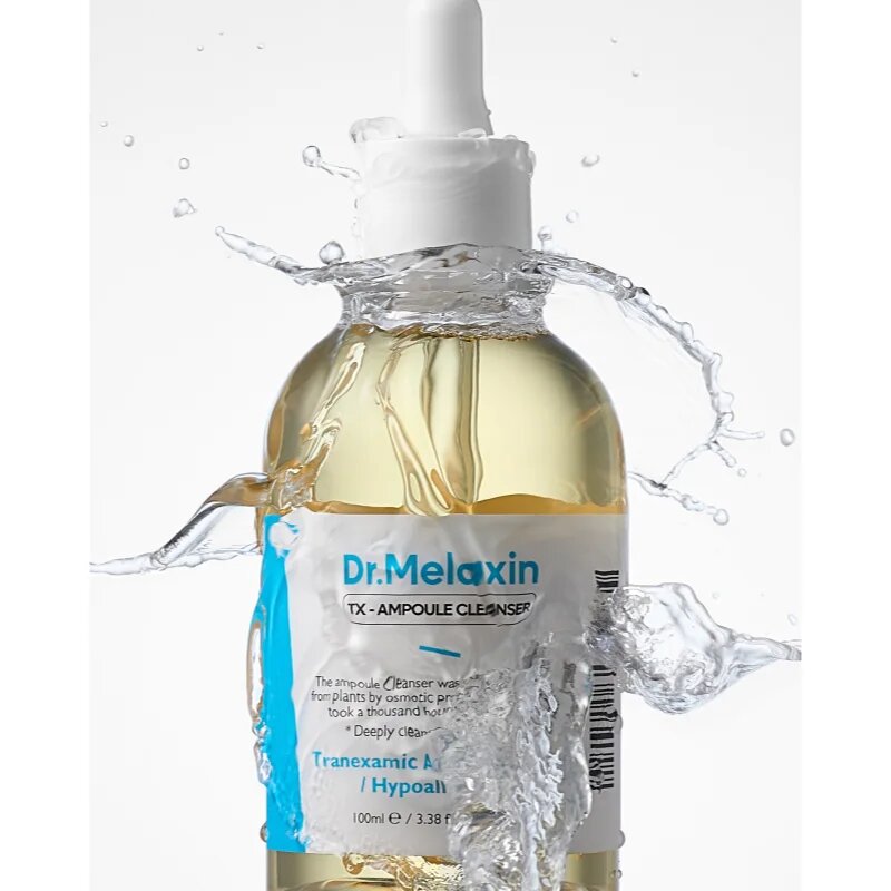 Dr. Melaxin TX Serum Cleanser posvetlitveni in vlažilni serum za popolno čiščenje obraza 100 ml