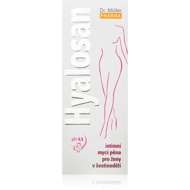 Dr. Müller Hyalosan čistilna pena za intimno higieno 150 ml