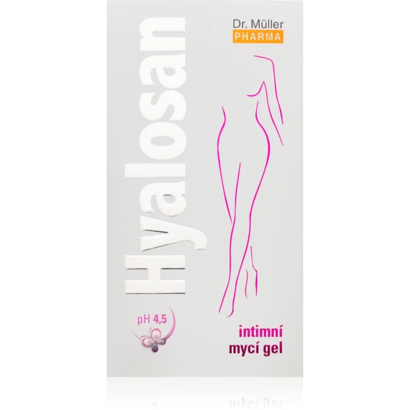 Dr. Müller Hyalosan nežni gel za umivanje za intimne predele 200 ml