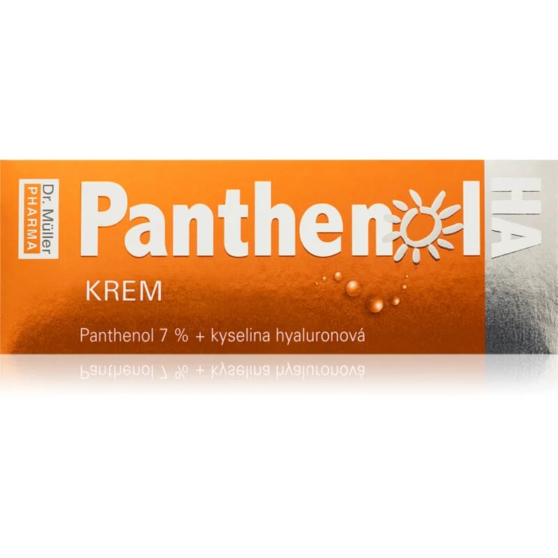 Dr. Müller Panthenol HA cream 7% krema za po sončenju s hialuronsko kislino 30 ml