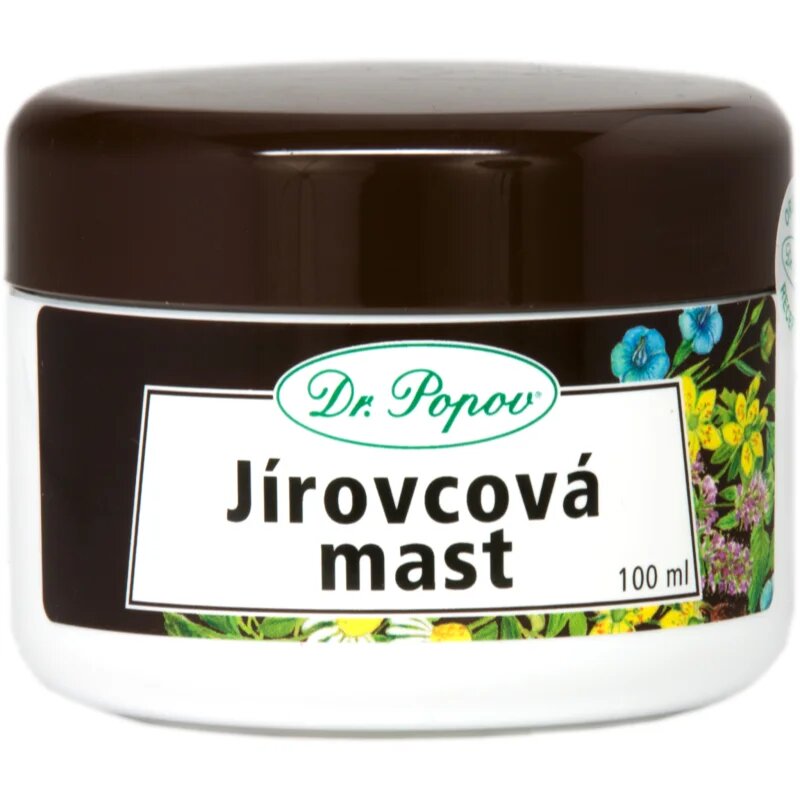 Dr. Popov Herbal ointments Horse chestnut mazilo za lajšanje bolečin zaradi okorelih sklepov 100 ml