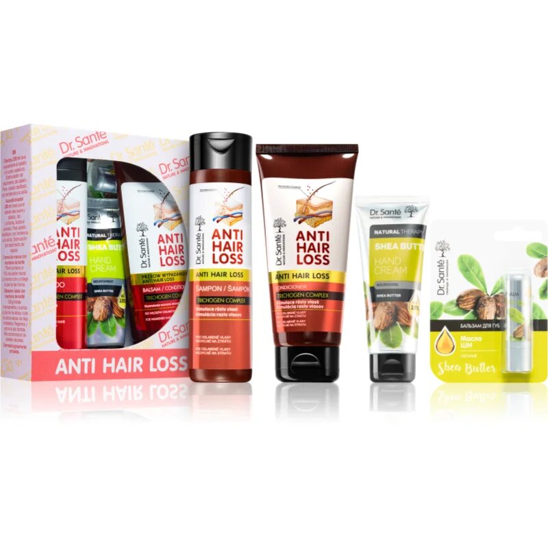 Dr. Santé Anti Hair Loss darilni set za oslabljene lase ki so nagnjeni k izpadanju