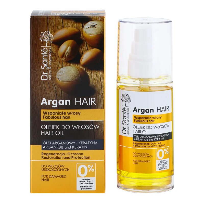Dr. Santé Argan regeneracijski serum za poškodovane lase 50 ml