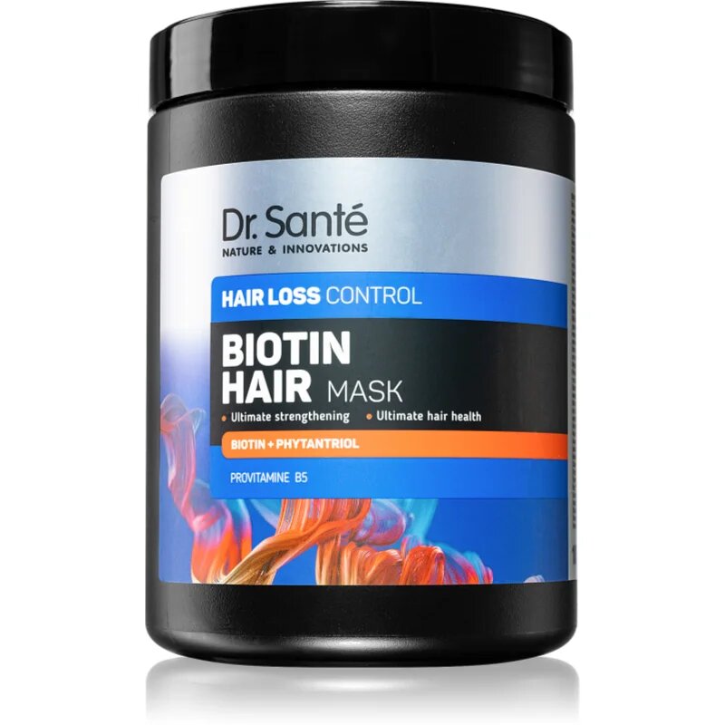 Dr. Santé Biotin Hair krepilna maska za oslabljene lase ki so nagnjeni k izpadanju 1000 ml