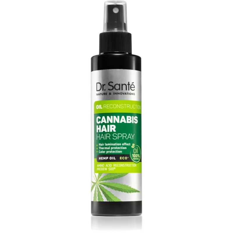 Dr. Santé Cannabis pršilo za lase s konopljinim oljem 150 ml
