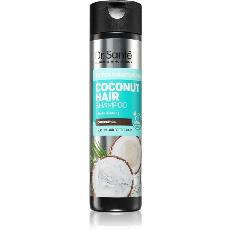 Dr. Santé Coconut šampon s kokosovim oljem za suhe in krhke lase 250 ml