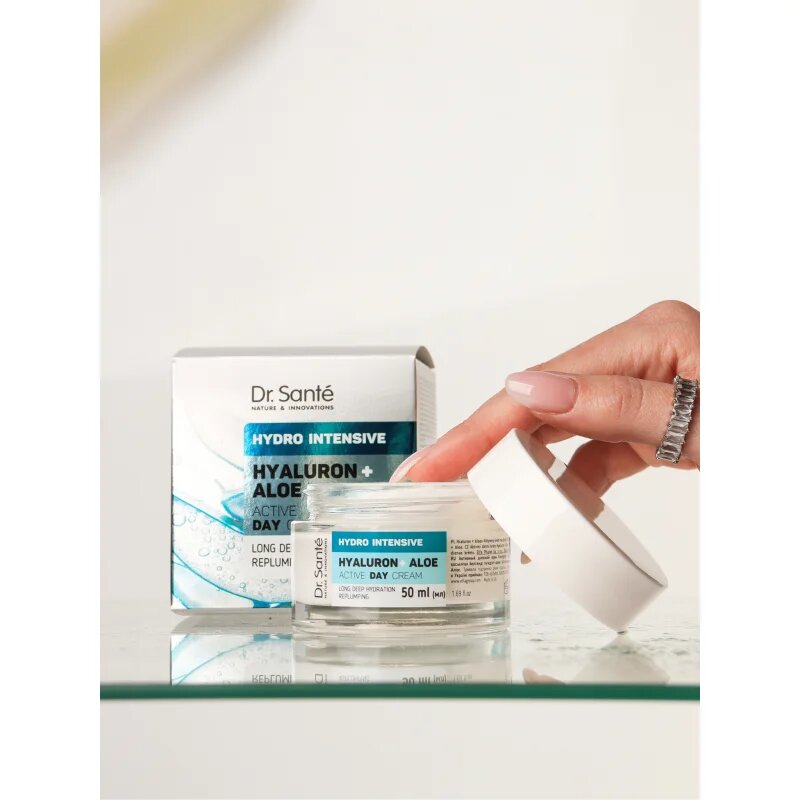 Dr. Santé Hydro Intensive Hyaluron + Aloe dnevna krema z aloe vero 50 ml
