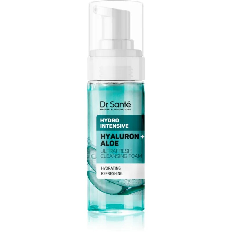 Dr. Santé Hydro Intensive Hyaluron + Aloe vlažilna čistilna pena za vse tipe kože 150 ml