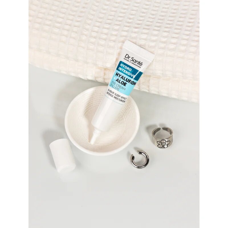 Dr. Santé Hydro Intensive Hyaluron + Aloe vlažilna krema za predel okoli oči 15 ml