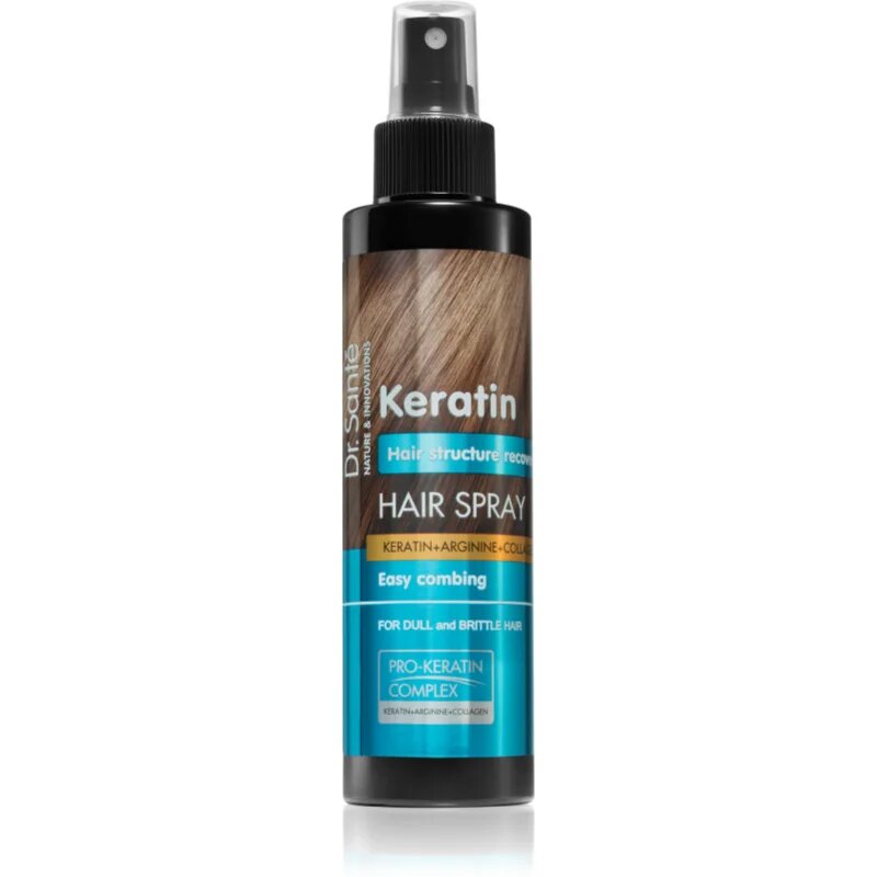 Dr. Santé Keratin regeneracijsko pršilo za krhke lase brez sijaja 150 ml