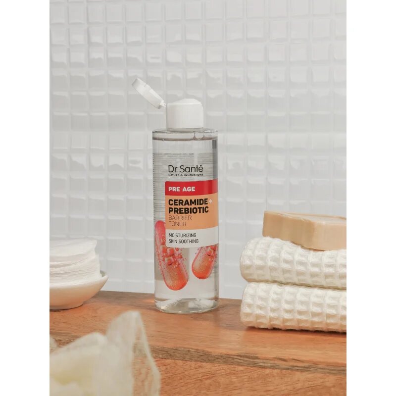Dr. Santé Pre Age Ceramide + Prebiotic tonik za zrelo kožo 200 ml