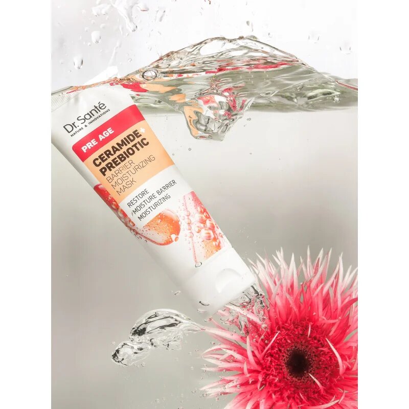 Dr. Santé Pre Age Ceramide + Prebiotic vlažilna maska za zrelo kožo 75 ml