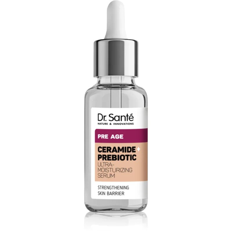 Dr. Santé Pre Age Ceramide + Prebiotic vlažilni serum za zrelo kožo 30 ml