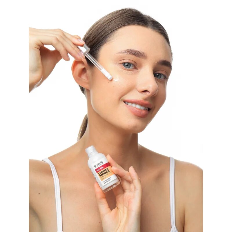 Dr. Santé Pre Age Ceramide + Prebiotic vlažilni serum za zrelo kožo 30 ml