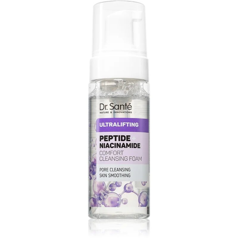 Dr. Santé Ultralifting Peptide + Niacinamide čistilna pena za zrelo kožo 150 ml
