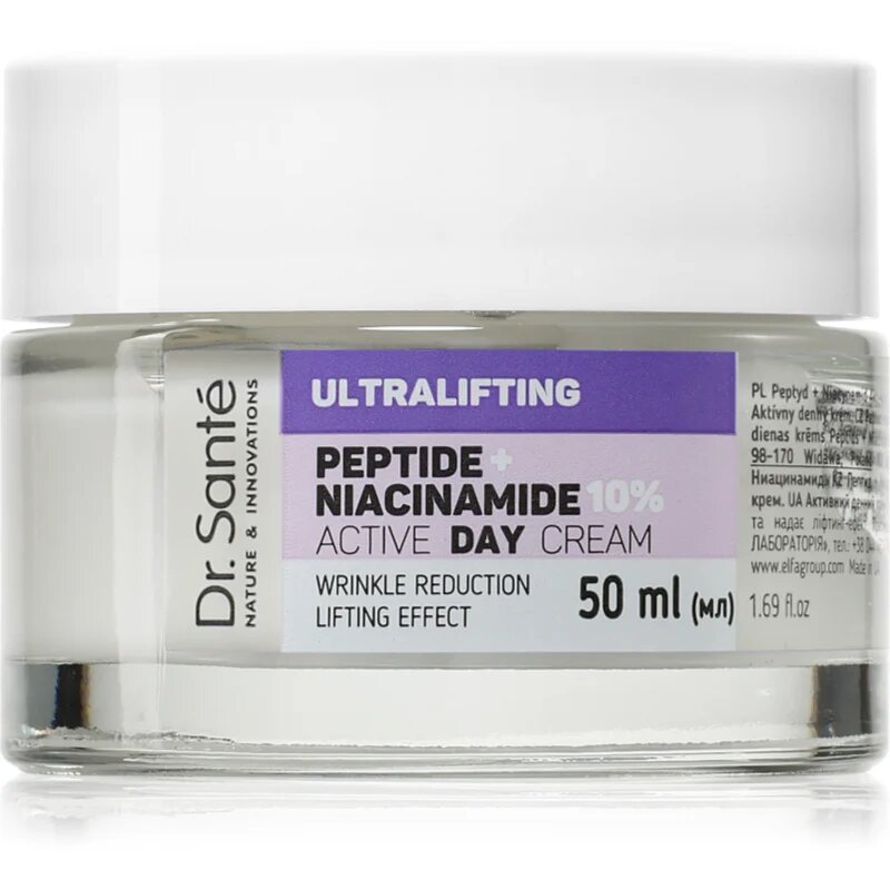 Dr. Santé Ultralifting Peptide + Niacinamide dnevna krema z niacinamidom 50 ml