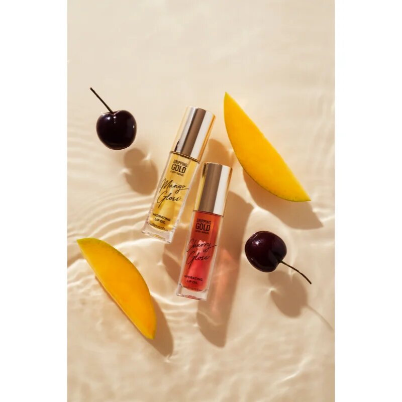 Dripping Gold Hydrating Cherry Gloss olje za ustnice z vlažilnim učinkom odtenek Cherry 38 ml
