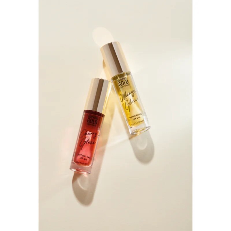 Dripping Gold Hydrating Cherry Gloss olje za ustnice z vlažilnim učinkom odtenek Cherry 38 ml