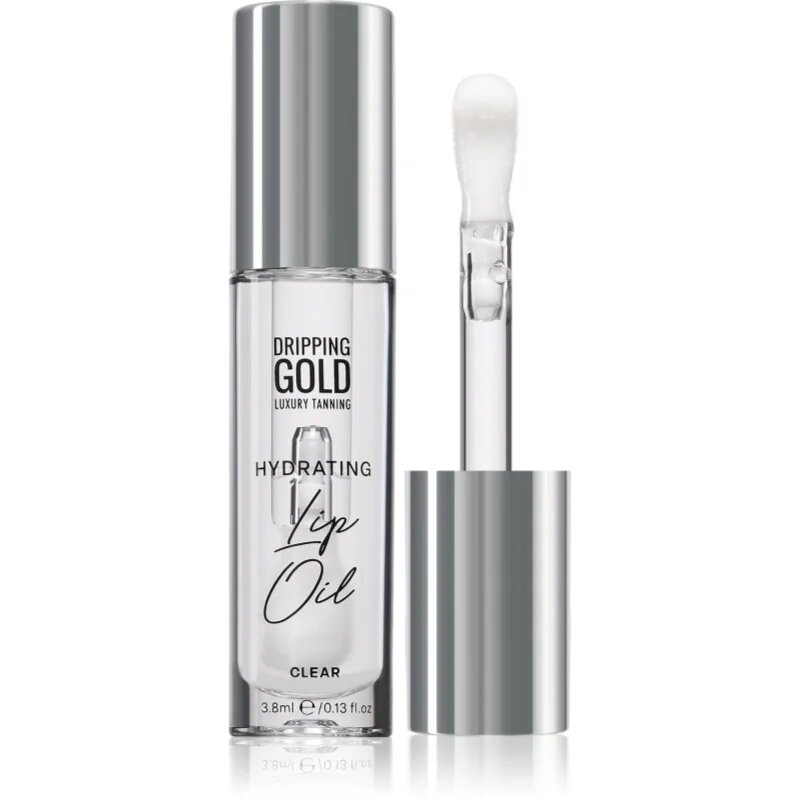 Dripping Gold Hydrating Cherry Gloss olje za ustnice z vlažilnim učinkom odtenek Clear 3.8 ml