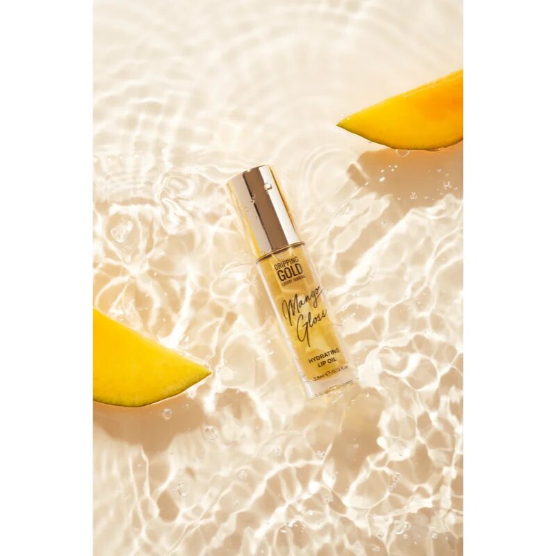 Dripping Gold Hydrating Cherry Gloss olje za ustnice z vlažilnim učinkom odtenek Mango 38 ml