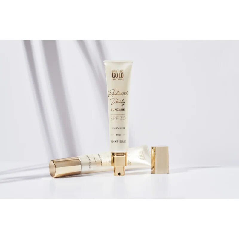 Dripping Gold Luxury Tanning Daily Moisturiser vlažilna krema za obraz SPF 30 40 ml
