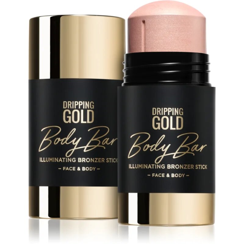 Dripping Gold Luxury Tanning Illuminating Stick posvetlitveni bronzer za obraz in telo odtenek Gold 36 g