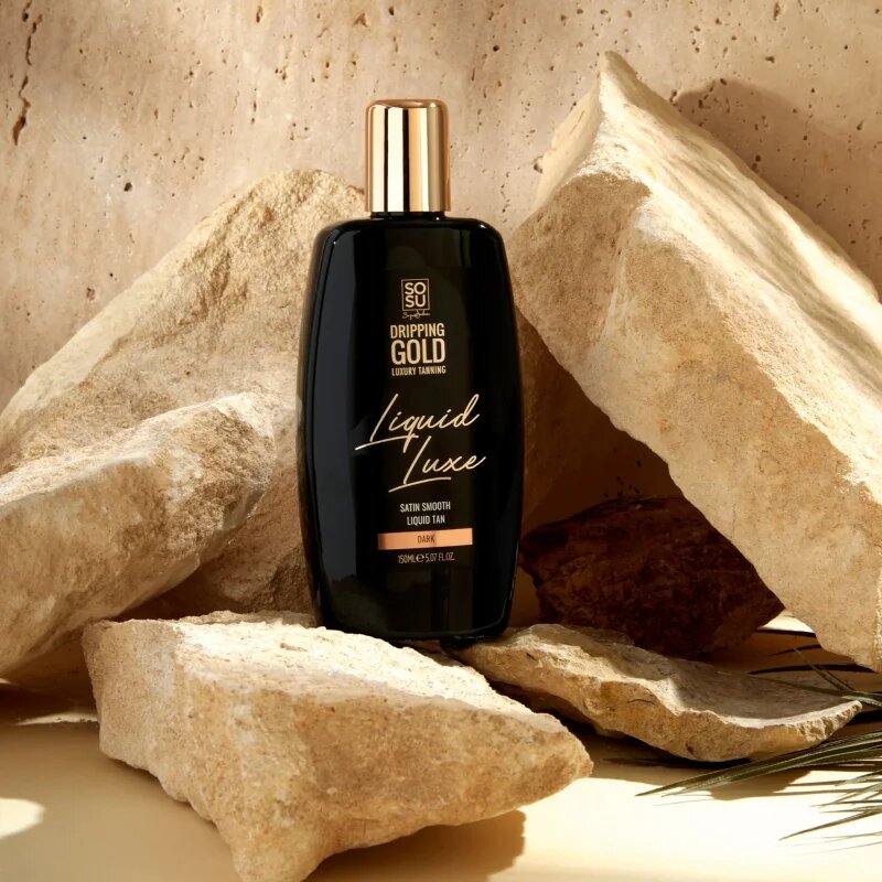 Dripping Gold Luxury Tanning Liquid Luxe samoporjavitvena voda za telo Dark 150 ml