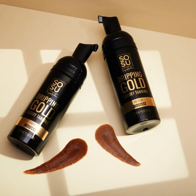 Dripping Gold Luxury Tanning Mousse samoporjavitvena pena odtenek Medium 150 ml
