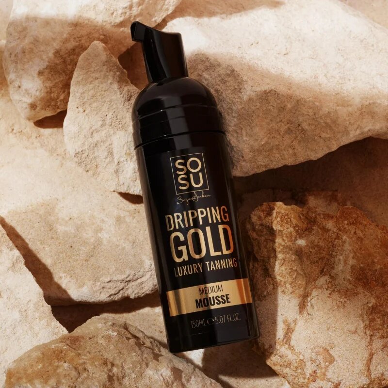 Dripping Gold Luxury Tanning Mousse samoporjavitvena pena odtenek Medium 150 ml