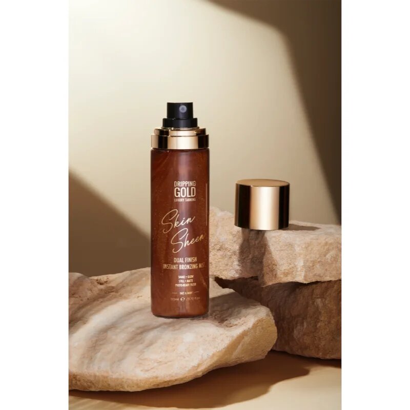 Dripping Gold Luxury Tanning Skin Sheen meglica z bronz učinkom za telo 110 ml