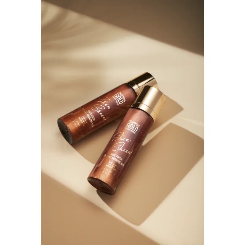 Dripping Gold Luxury Tanning Skin Sheen meglica z bronz učinkom za telo 110 ml