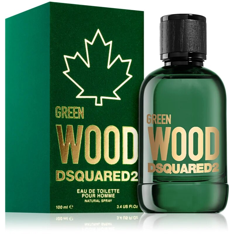 Dsquared2 Green Wood toaletna voda za moške 100 ml