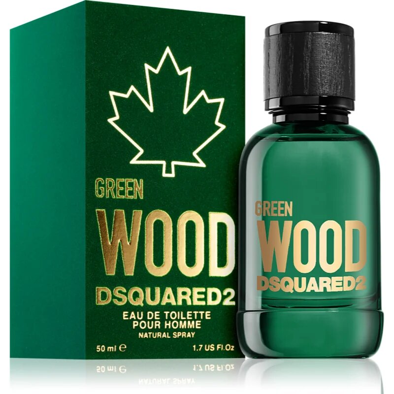 Dsquared2 Green Wood toaletna voda za moške 50 ml
