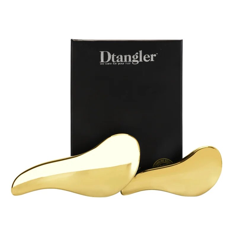 Dtangler Miraculous set za lažje razčesavanje las Gold