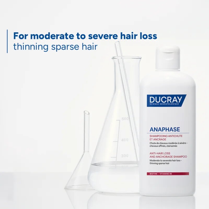 Ducray Anaphase+ Anti-Hair Loss Anti-Thinning Shampoo krepilni in revitalizacijski šampon proti izpadanju las 200 ml