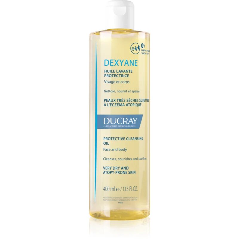 Ducray Dexyane čistilno olje za zelo občutljivo suho in atopično kožo 400 ml