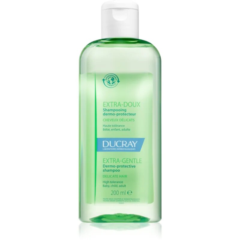 Ducray Extra-Doux zaščitni šampon za pogosto umivanje las 200 ml