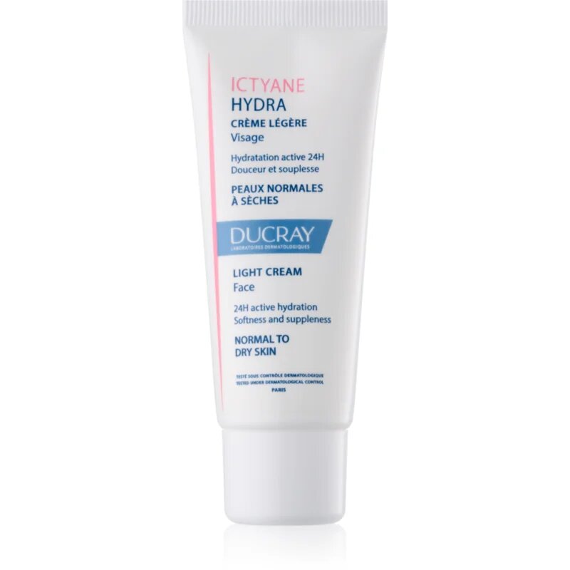 Ducray Ictyane lahka vlažilna krema za normalno in suho kožo 40 ml