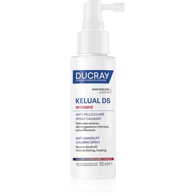 Ducray Kelual DS Intensive Anti-dandruff Calming Spray 100 ml pršilo za lase proti prhljaju 100 ml