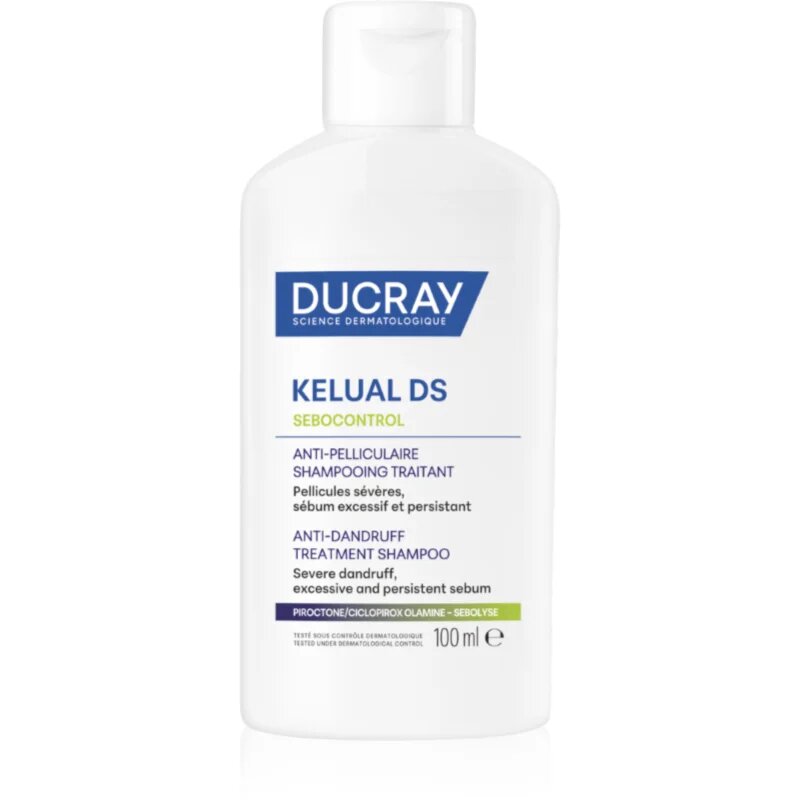 Ducray Kelual DS Sebocontrol šampon proti prhljaju 100 ml