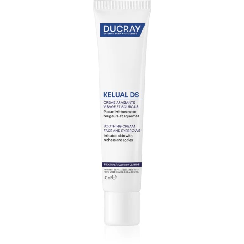 Ducray Kelual DS Soothing Cream pomirjujoča krema za suho in razdraženo kožo 40 ml
