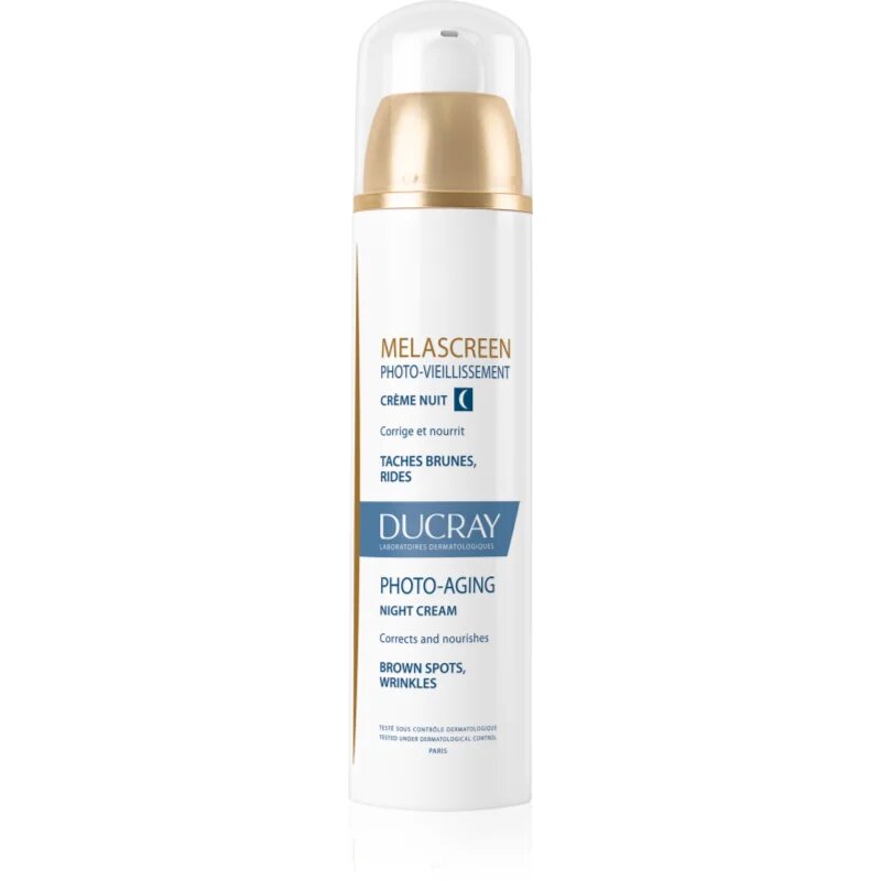 Ducray Melascreen nočna hranilna krema proti pigmentnim madežem in gubam 50 ml