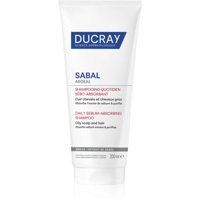 Ducray Sabal Argeal šampon za mastne lase in lasišče 200 ml